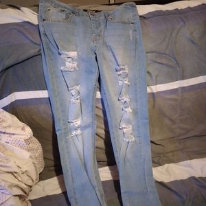 Ripped jeans